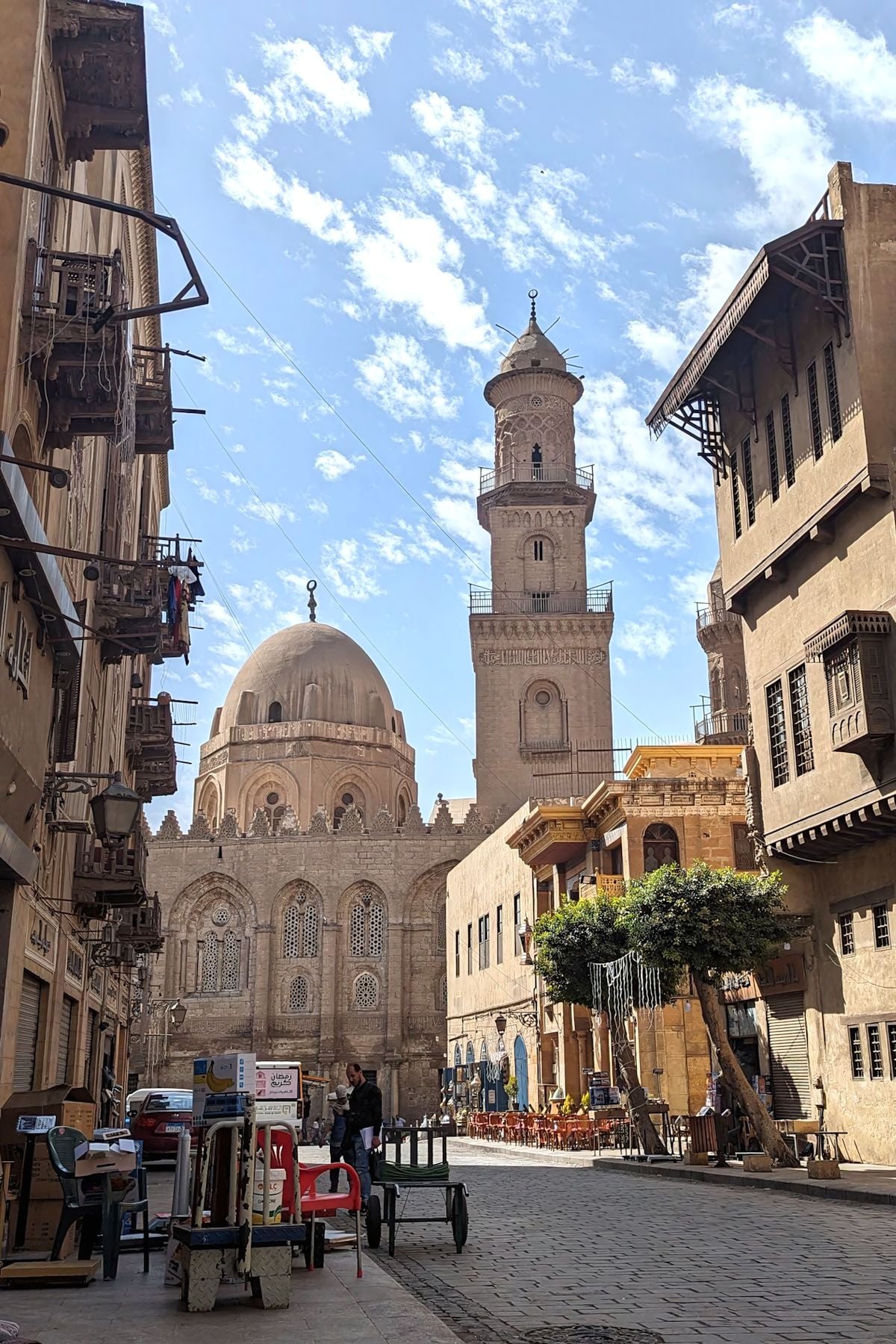 The historic Al-Mu'izz Street