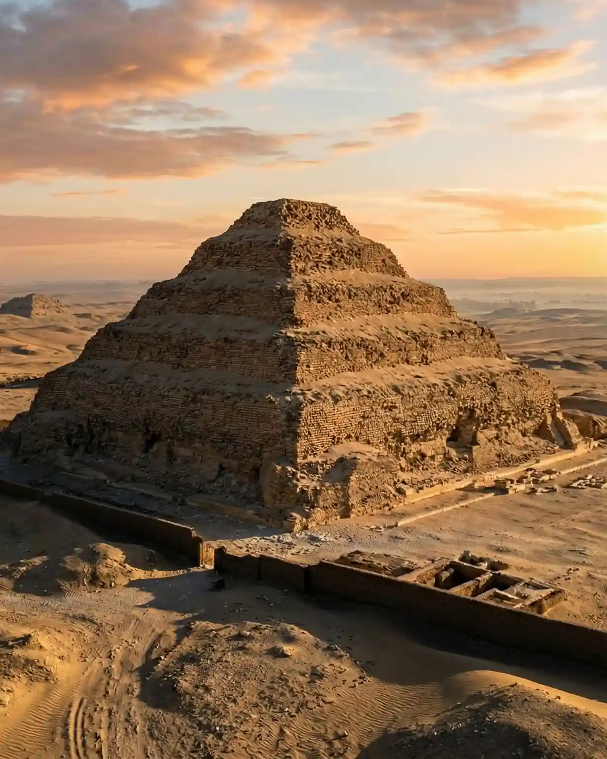 Tiered Step Pyramid of Djoser