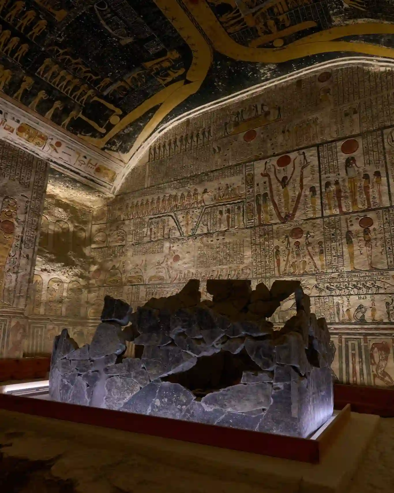 Le tombeau du pharaon Ramsès VI dans la Vallée des Rois