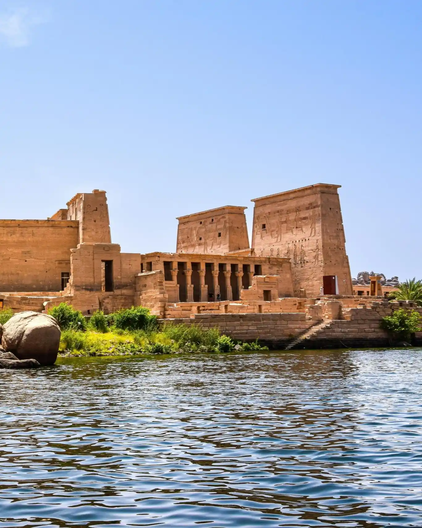 The Philae Temple complex in Aswan