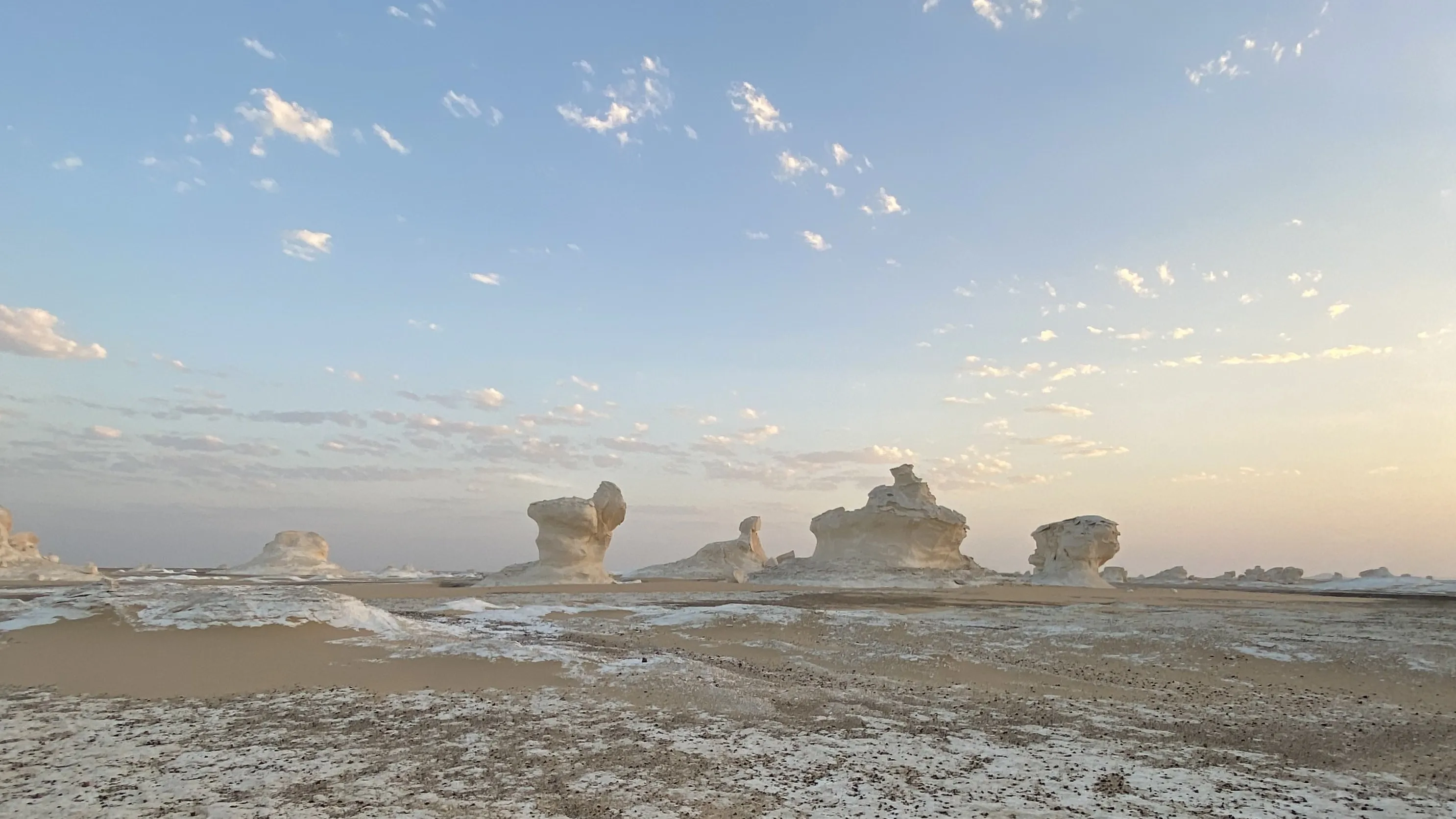 White and Black Desert